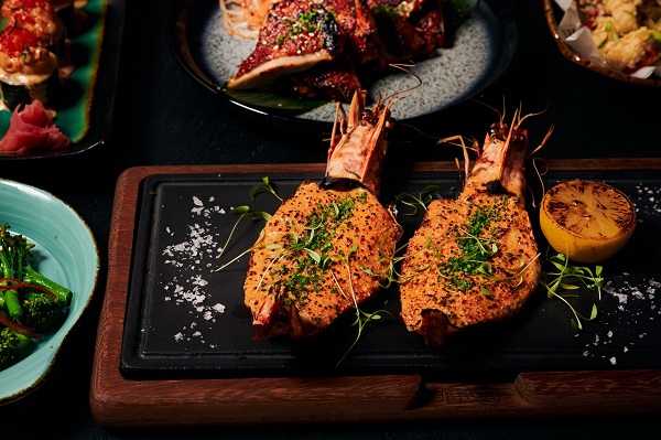 Char-grilled King Prawns small
